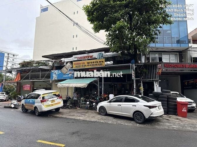 Cho thuê MB Bạch Đằng,P2,Quận Tân Binh-Trệt DT:ngang 8m,TDT sàn: 50m2