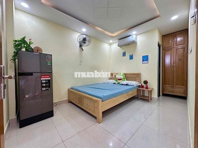 🔥STUDIO TÁCH BẾP FULL NỘI THẤT GIÁ RẺ CÓ THANG MÁY NGAY SÂN BAY