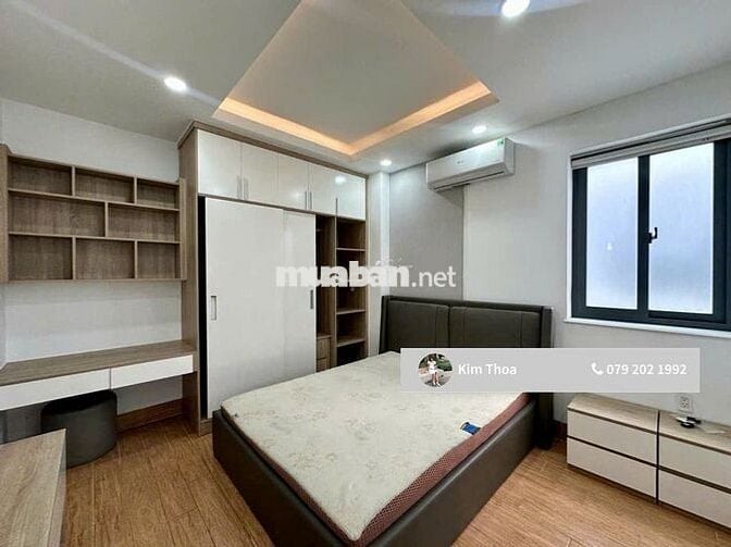 Căn hộ Studio 25m2 Vạn Phúc, sẵn nội thất, Wc riêng hầm xe. Giá 6,5 tr