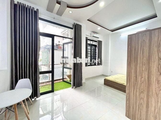 🎀CĂN HỘ BAN CÔNG SÂN VƯỜN MỚI 100% - FULL NỘI THẤT - NGAY ĐH VĂN LANG