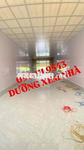 CHO THUÊ NHÀ MỚI 100% - 5x25m - TRỐNG SUỐT - ĐƯỜNG XE TẢI