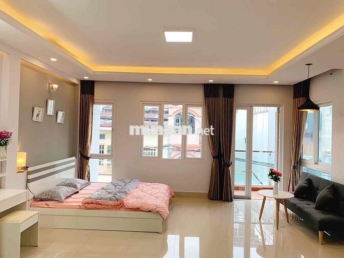 Phòng cho thuê 40m2 đầy đủ nội thất ở phú nhuận