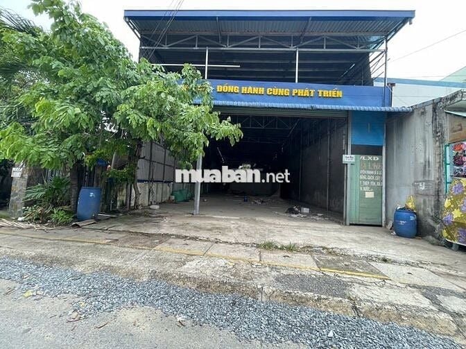 CHO THUÊ NHÀ XƯỞNG ĐẸP 530M2 MẶT TIỀN ĐƯỜNG 38, VĨNH PHÚ, THUẬN AN