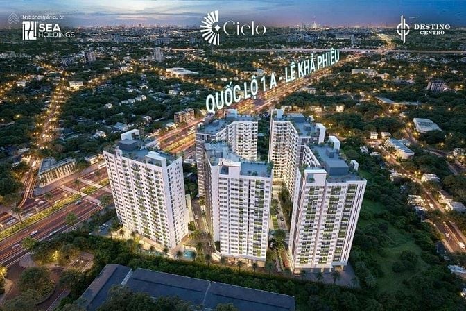 Căn hộ chuẩn 5* mặt tiền QL1A - chợ Bình Chánh. 250tr nhận nhà, miễn l