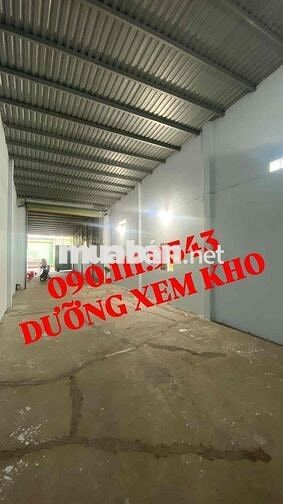 CHO THUÊ KHO 5x35 - TRỐNG SUỐT - 1PHÒNG NGỦ - ĐƯỜNG LỚN