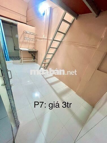 Phòng trọ 20m2 có gác, nhà vệ sinh riêng XVNT, p 25, Bình Thạnh