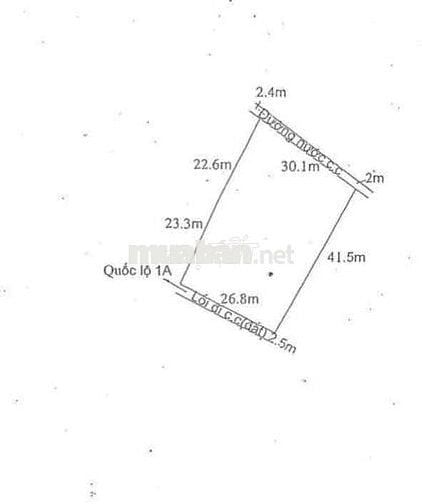 1508m2 FULL THỔ ĐƯỜNG SỐ 10, TÂN AN, LONG AN