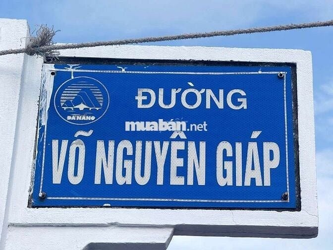 Bán lô đất 2 mặt tiền trước sau Võ Nguyên Giáp, ngay sát biển