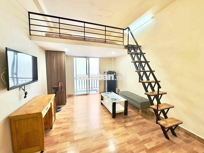 Cho Thue CHDV Quận 1-3 Có Gác Ban Công Máy Giặt Riêng 50m2 Mới 100%
