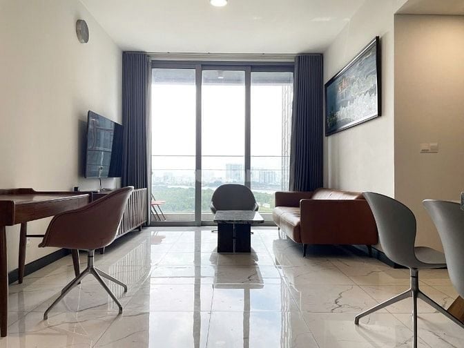Cho thuê căn hộ 2PN Tầng 12 Empire City view sông 83m2 đầy đủ nội thất