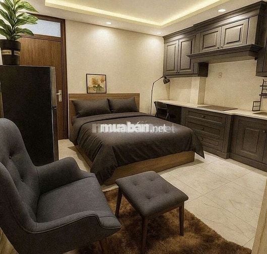 Cozy Penthouse 25m2 Balcony Full Nội thất gỗ cao cấp ở Nguyễn Bặc