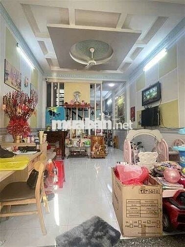 LÊ VĂN THỌ , GÒ VẤP , HXH , NHÀ 2 TẦNG BTCT , VUÔNG A4 , 49M2