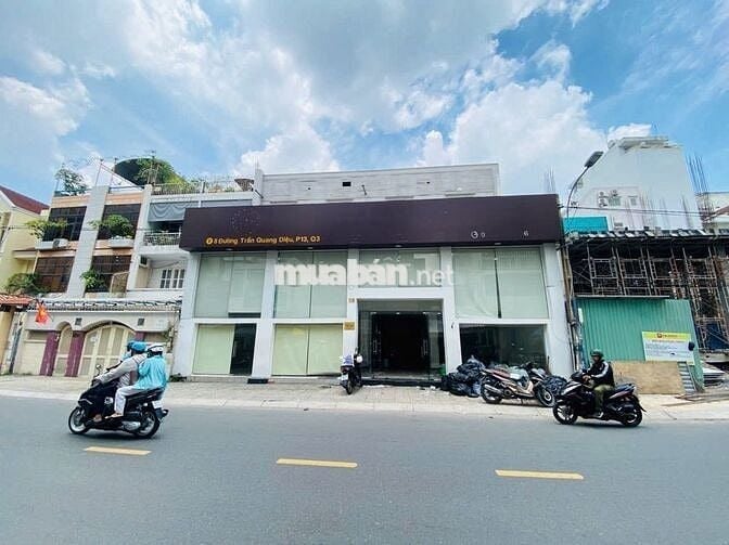 🏢 Cho thuê nhà Trần Quang Diệu, Q3 | DT 15x18m, trệt2lầu, giá 130tr 💼✨