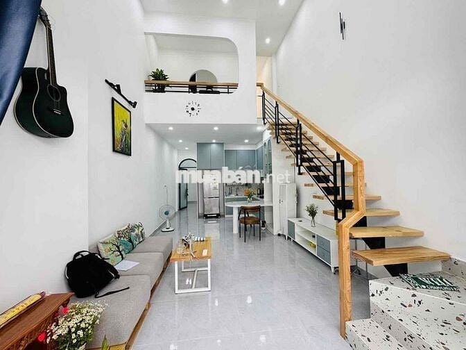 NHÀ MỚII 1 TRỆT 1 LỬNG DT 3.9x14 LÊ VĂN KHƯƠNG Q.12  - GIÁ 3TY440