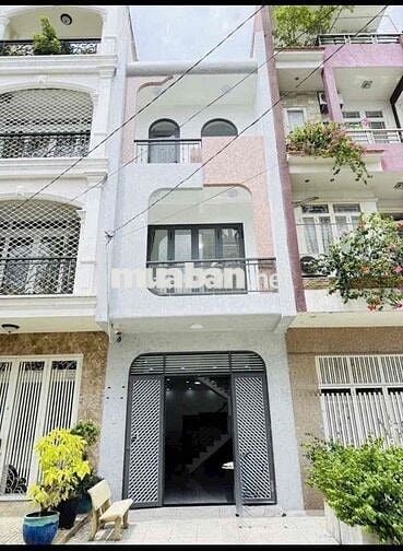 Nhà đường 21B gần chợ khu Tên Lửa 4mx 16m xây 4 lầu giá 19tr