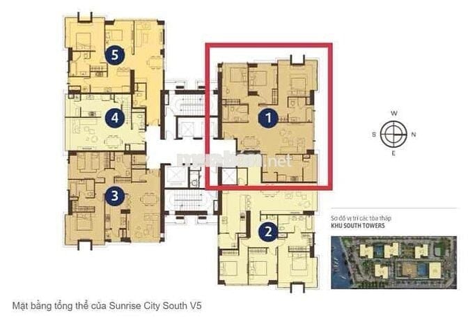 BÁN NHANH CĂN HỘ 3PN SUNRISE CITY SOUTH 129m2, GIÁ CHỈ 84tr/m2