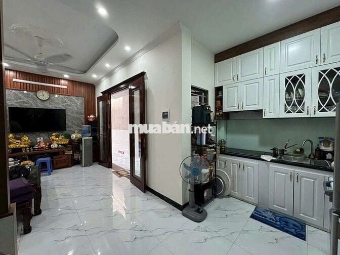 BÁN NHÀ MẶT NGÕ THẠCH BÀN LONG BIÊN 5 TỶ 40m 5 TẦNG Ô TÔ KINH DOANH
