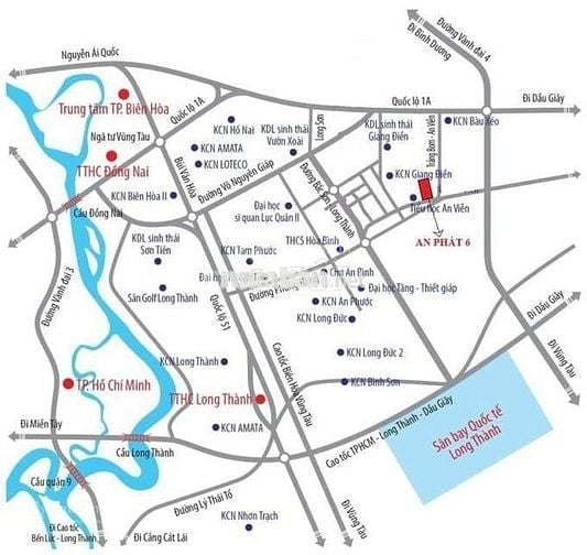 Chính chủ bán 100m2 đất mặt tiền, Khu An Viễn, Trảng Bom, Đồng Nai