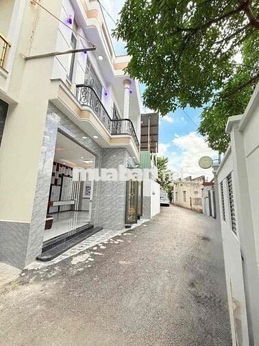 Bán nhà 1 trệt 1 lầu sổ hoàn công , gần cầu Đồng Nai , phường Tân Vạn