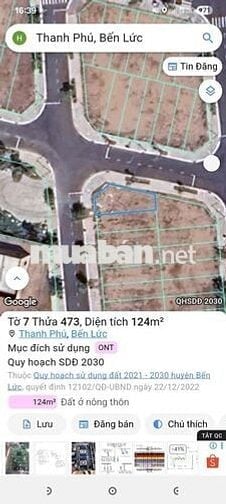 🚀 LÔ GÓC 2 MẶT TIỀN – ĐIỂM NÓNG ĐẦU TƯ TẠI BẾN LỨC 🚀