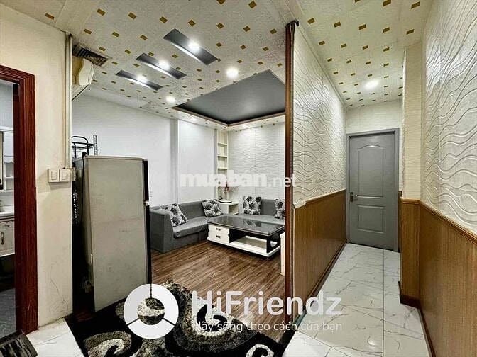 Căn hộ 1 phòng ngủ 1 phòng khách cực rộng ngay chung chư bông sai