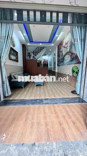 Nhà Hẻm ôtô, 60m2, 4 tầng , 5pn,5 Wc, sân thựợngj trứơc sauhồng riêng