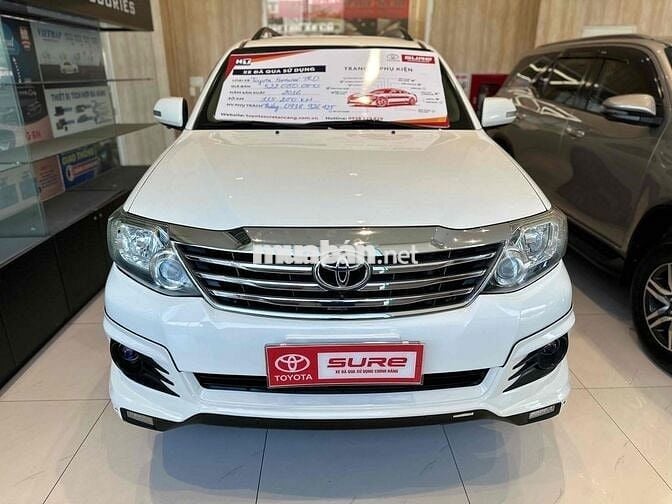 Toyota Fortuner 2016 TRD Sportivo 7c tự động XĂNG