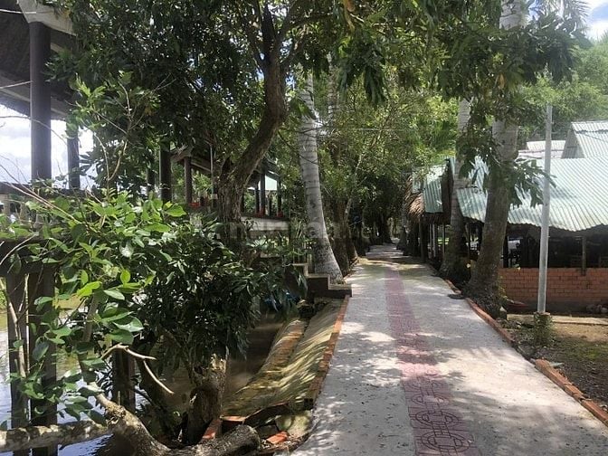 Chính Chủ bán gấp khu du lịch sinh thái vườn Hàm Luông, Bến Tre