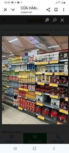 Cần LĐPT hỗ trợ khu vực bán hàng dịp cuối năm và lâu dài 