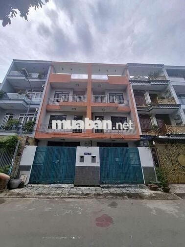 Bán Nhà Phố khu Dân Cư Hai Thành, Tân Tạo A, Bình Tân. 5x16. 4T 7,9 Tỷ