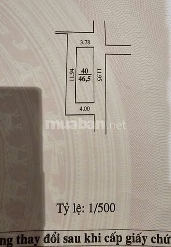 Chính chủ bán nhà 2 tầng siêu hot 4 góc,4 mặt tiền, ô tô vào nhà 