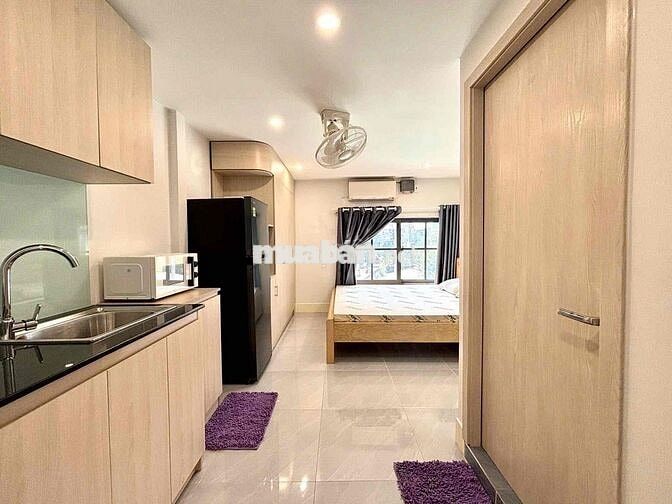 Cho thuê Căn Studio/cửa sổ/ ngay Etown Cộng Hoà_Nhà Ga T3