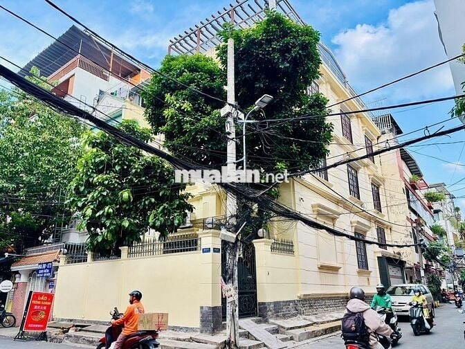 🏢Góc 2MT Nguyễn Gia Trí, 9x21m, 4 lầu, gara, giá 80tr🔥