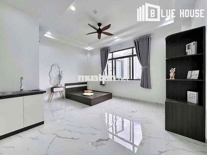 CHO THUÊ CĂN HỘ FULL NỘI THẤT CỬA SỔ BAN CÔNG TRẦN VĂN ĐANG  QUẬN 3