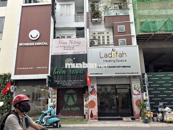 Chính Chủ Cho Thuê Mặt Bằng Kinh Doanh 50 m2 MT Bùi Thị Xuân Quận 1
