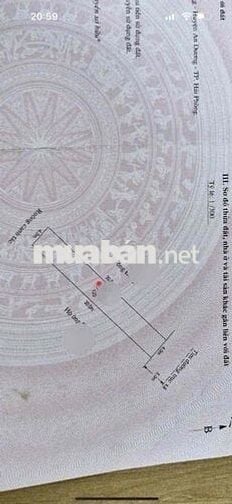 Đất 124m2 Đồng Quang, Đặng Cương, An Dương 2,55 tỷ đồng