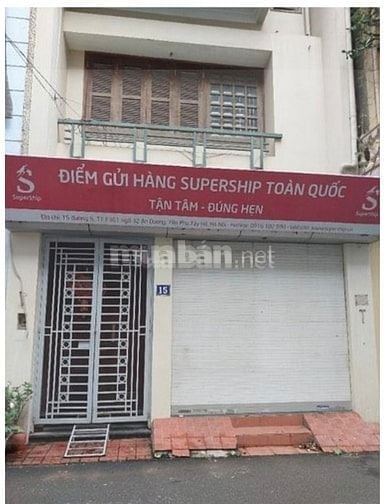 Cho thuê nhà khu F361 An Dương, Tây Hồ, 78m2x 4,5 tầng, 2 mặt tiền 