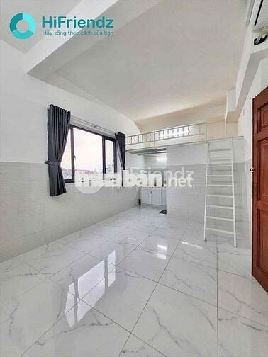 Phòng gác siêu rộng Cửa sổ trời ngay chợ An Nhơn