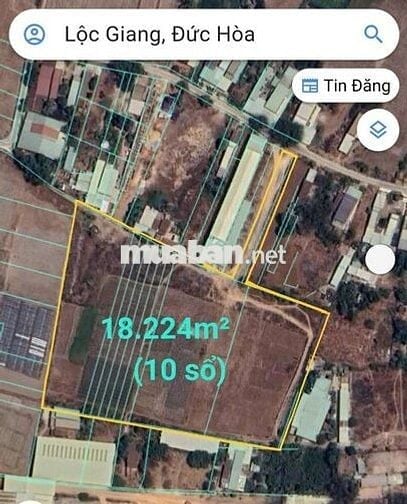 1.8HA - NGAY KCN THÀNH CÔNG - GIÁ RẺ !
