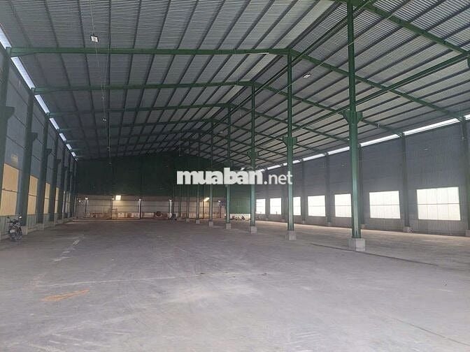 CHO THUÊ XƯỞNG 2.600m² MẶT TIỀN QL1A – BẾN LỨC, LONG AN