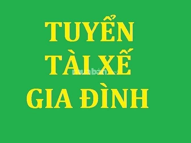 Cần tuyển lái xe gia đình, nhà khu Trung Kính Cầu Giấy Hà Nội