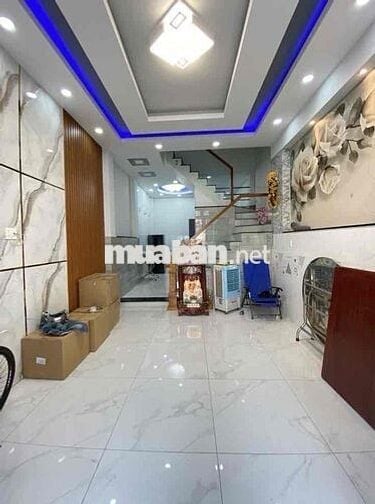 Bán nhà đẹp 3 tầng Bình Tân 44m2- BTCT- 3 pn- hoàn công- 5.tỷ05