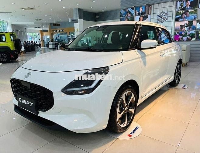 Suzuki Swift Hybrid 2025 - Màu Trắng giao ngay
