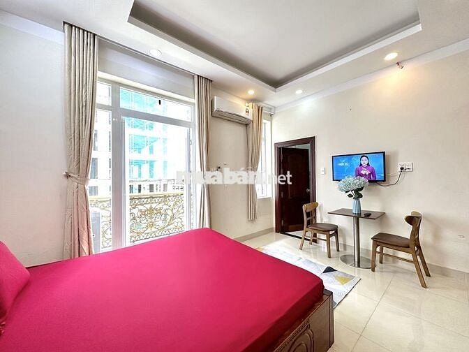 CĂN HỘ 36m2 BANCOL THOÁNG, NỘI THẤT ĐẦY ĐỦ SANG TRỌNG LÊ VĂN SỸ Q3