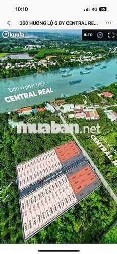 Em đang còn vài lô đất mặt tiền đường ven sông ngay Phường Tân Triều