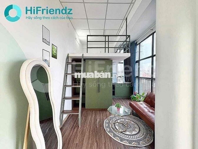 CHO THUÊ PHÒNG DUPLEX CÓ GÁC CAO SIÊU THOÁNG ÁNH SÁNG TRỜI DECOR SẴN