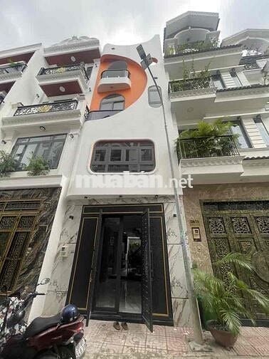 Nhà Đẹp 4 Tầng — Hẻm Nhựa 7m Gần Liên Khu 4-5 TKTQ (4m x 13m)