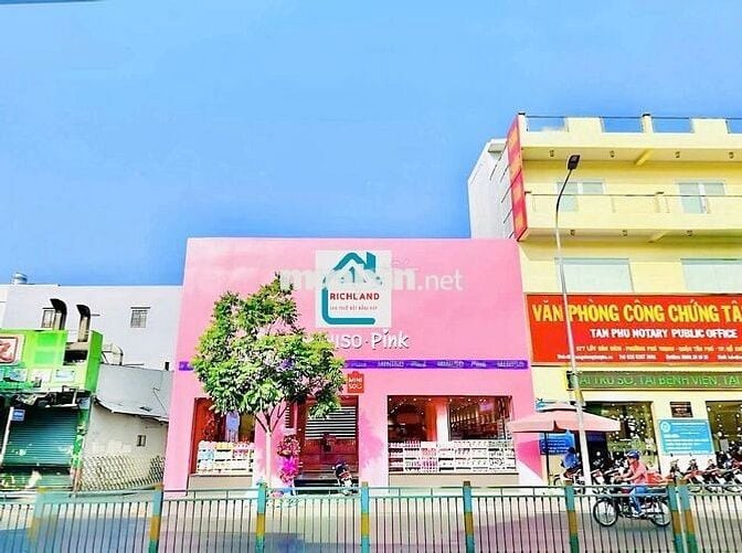 Cho Thuê Nhà:Luỹ Bán Bích, P.Phú Thạnh, Quận Tân Phú_DT:14m x 22m(2L)