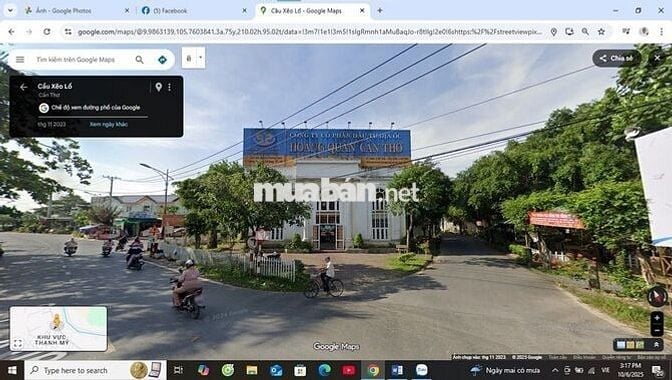 Bán đất 2 mặt tiền có công trình nhà kho 300m2