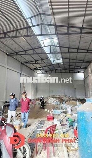 CHO  THUÊ NHÀ XƯỞNG MỚI XD (420m2)  TÂY LÂN BẾN  LỘI. QUẬN  BÌNH TÂN